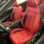 red with black accent captain chris