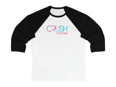 Crush Customs 34 Sleeve Baseball Tee